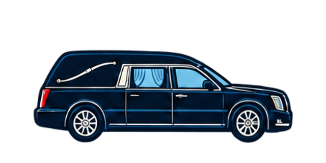 Funeral home vehicle vehicle