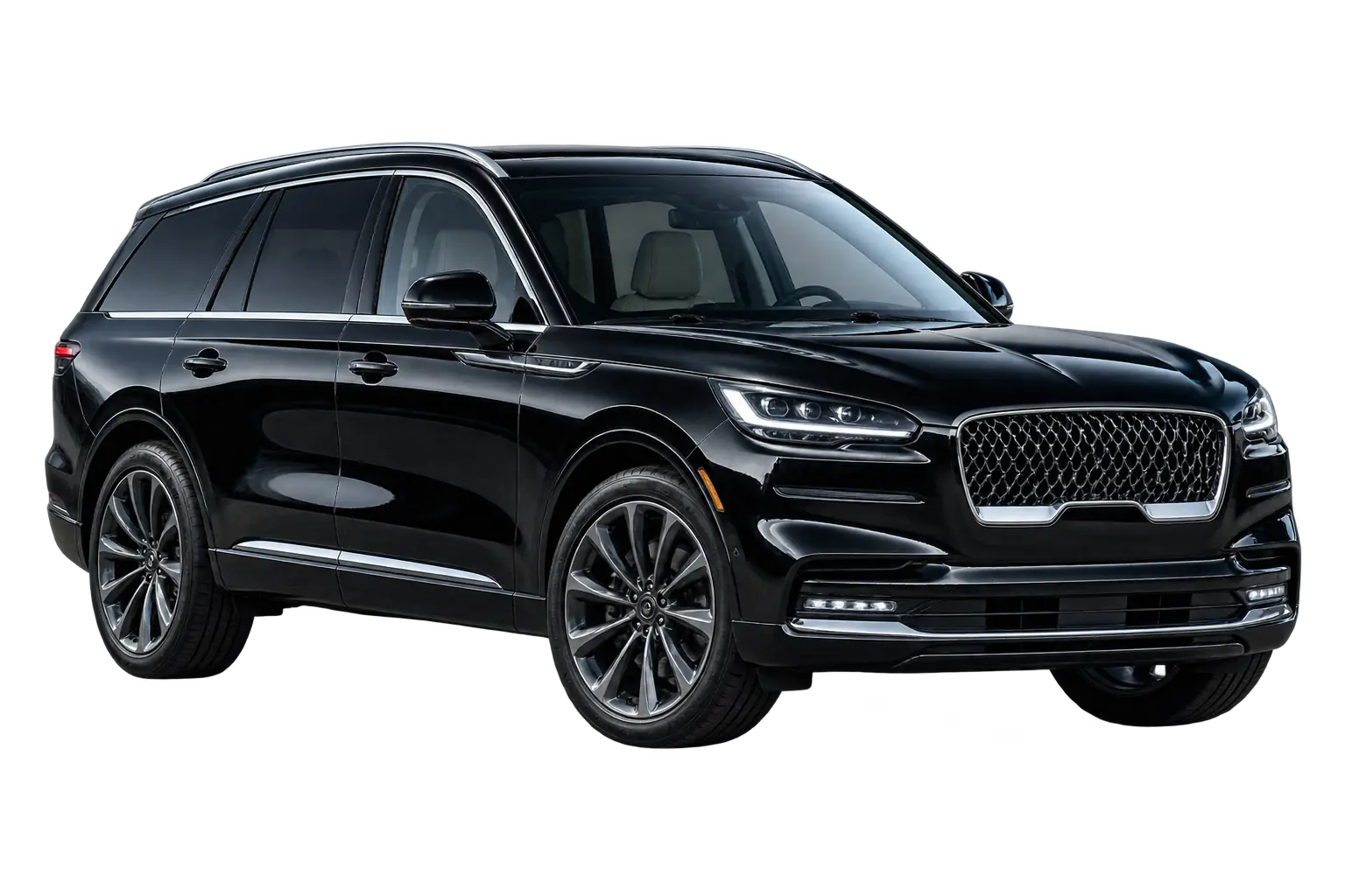 Lincoln Aviator with Illinois LY plate 72661